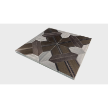Aluminum metal mosaic tile for wall and bathroom and lobby in 305x323mm